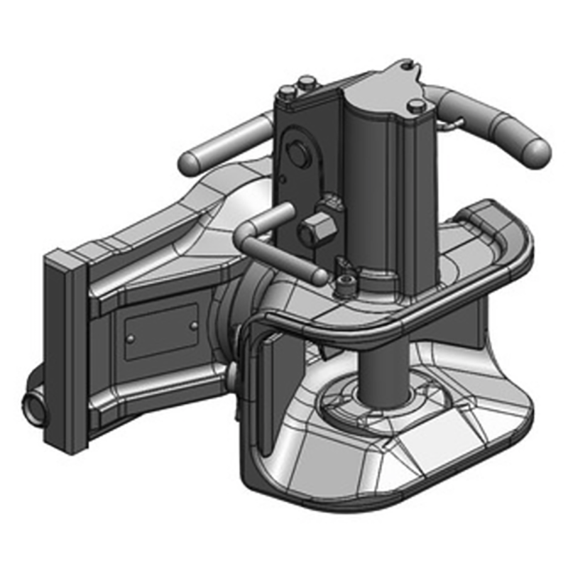 Traktorentechnik Anhängetechnik Scharmüller Zugmaul Standard mit Adapterplatte #05.3251.321-A02