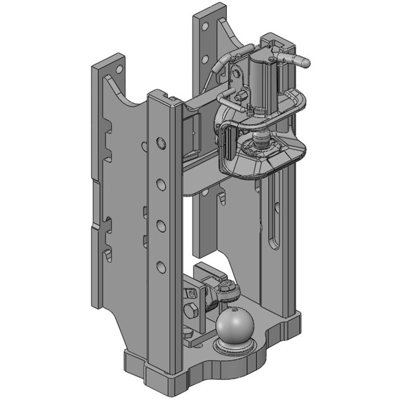 Scharmüller Anhängebock Standard #00.132.81.0-SET-A02