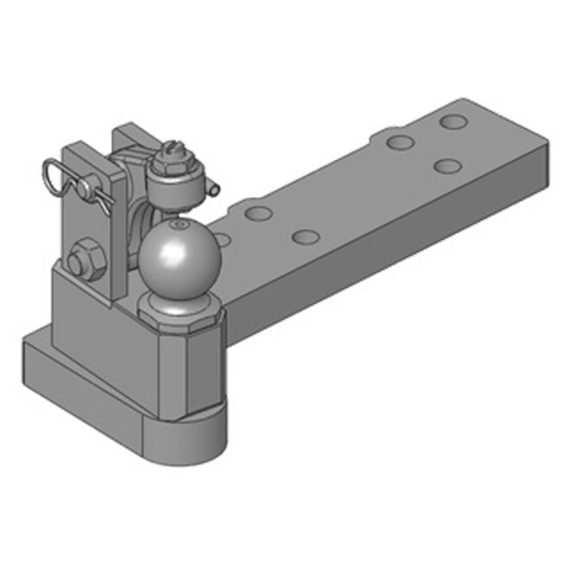 Anhängetechnik Scharmüller Zwangslenkungsteil Für K80®-Tragplatten #00.521.037.0-A11