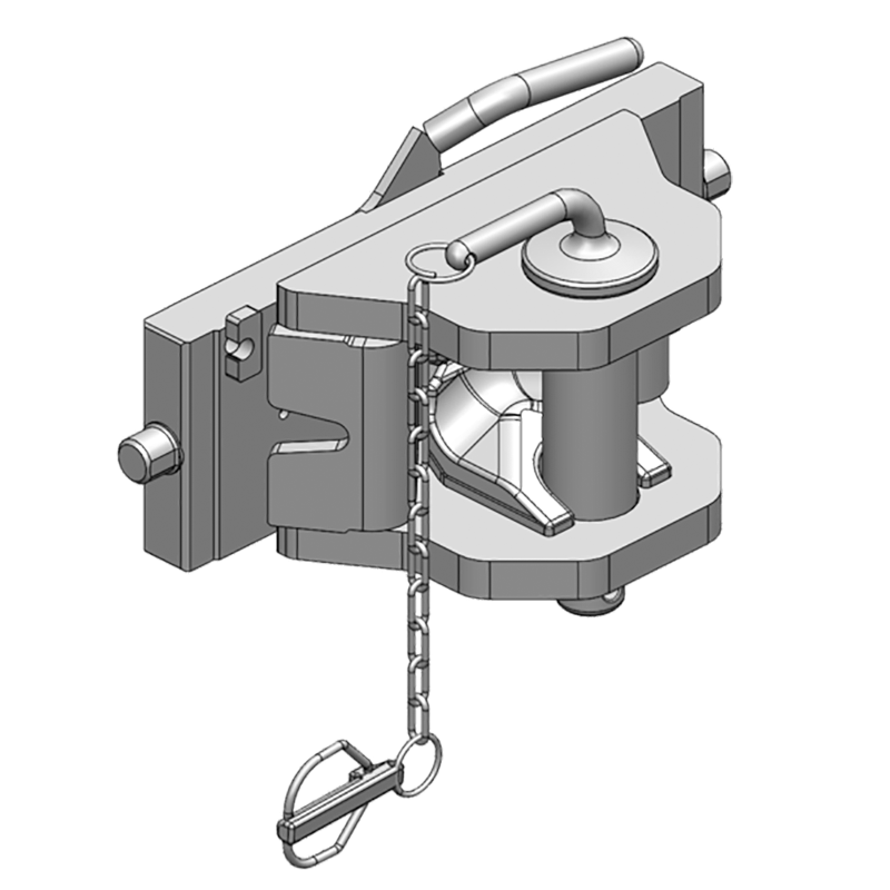 Traktorentechnik Anhängetechnik Scharmüller Zugmaul Standard mit Adapterplatte #03.3356.031-A11