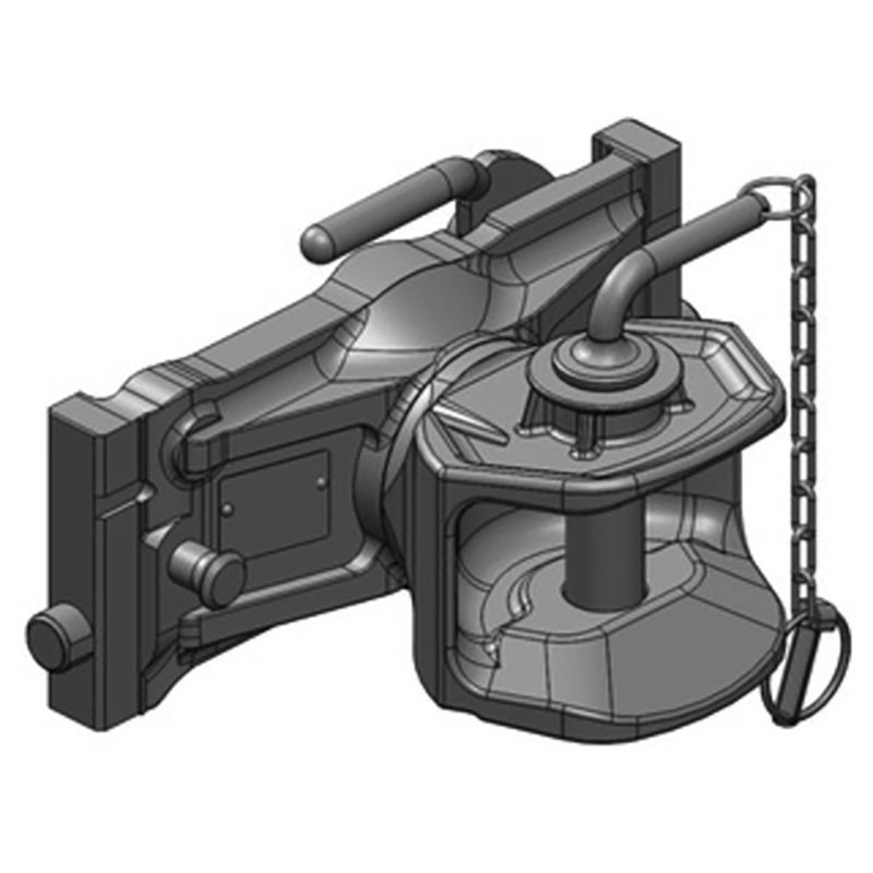 Traktorentechnik Anhängetechnik Scharmüller Zugmaul Standard mit Adapterplatte #05.3305.01-A11