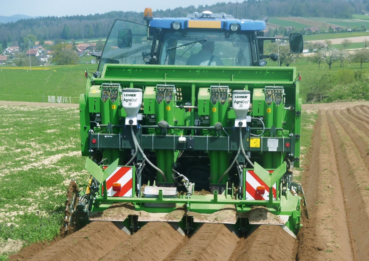 Streuer LEHNER AgroDos® 12 (4-Reiher mechanisch)