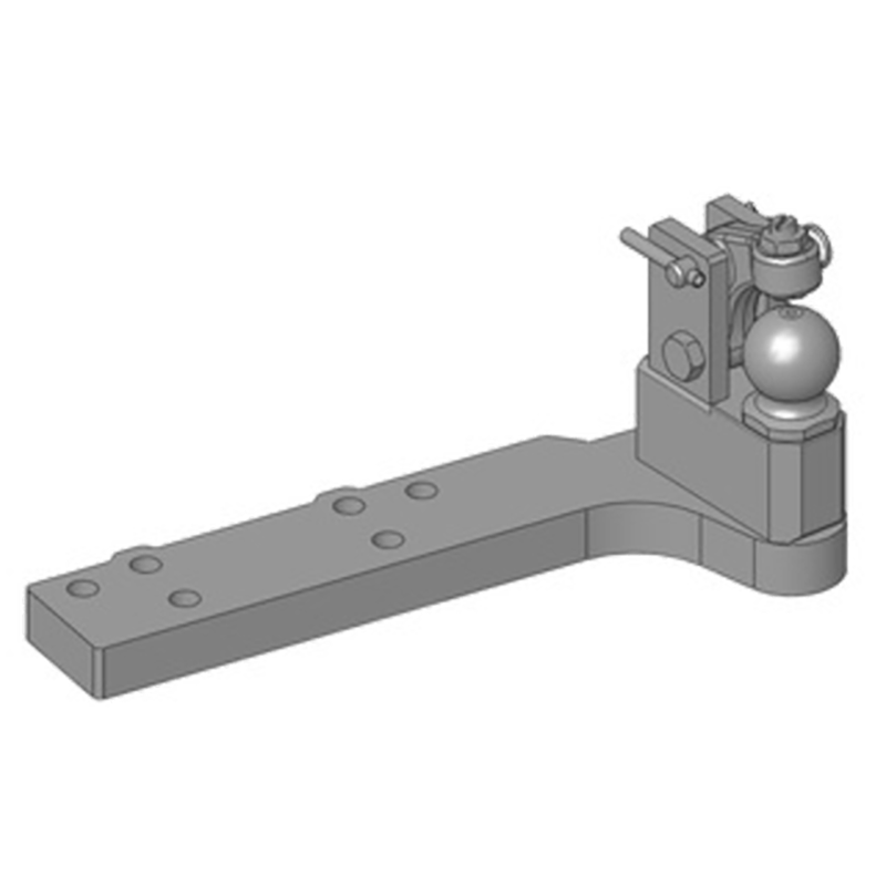 Anhängetechnik Scharmüller Zwangslenkungsteil Für K80®-Tragplatten #00.521.0370.0-A11