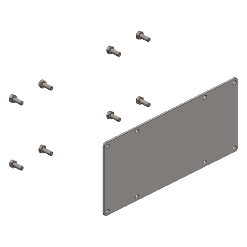 Ersatzteil Scharmüller Adapterplattendeckel W390 light SET #02.480.064