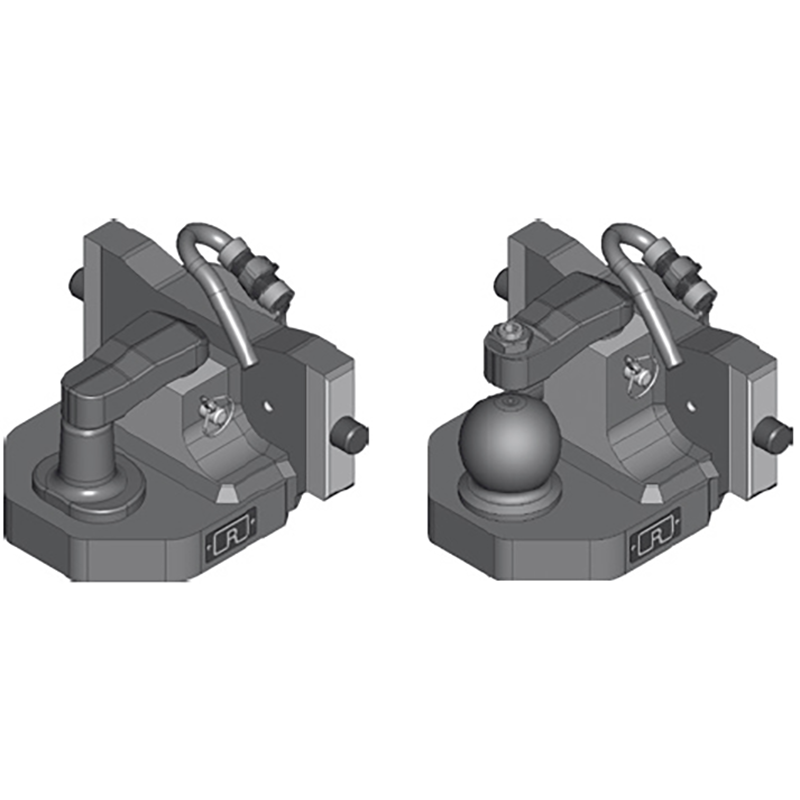 Rockinger Kugelkupplung mit Adapterplatte #RO825D7032C