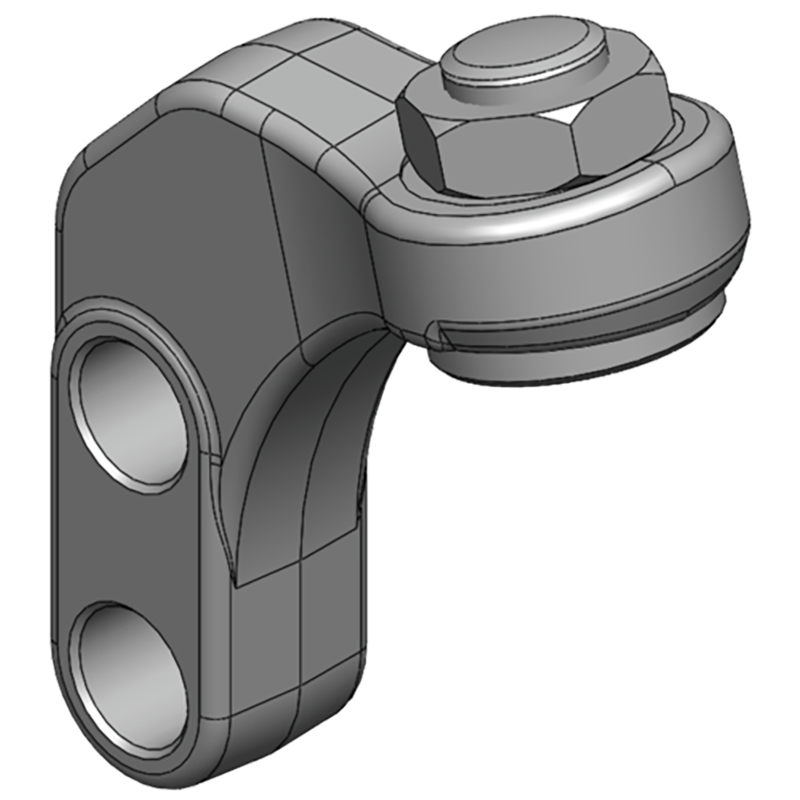 Ersatzteil Scharmüller Niederhalter K80® mit Rastfunktion für Guss-Einsätze 15° Ø20mm #02.481.317.1