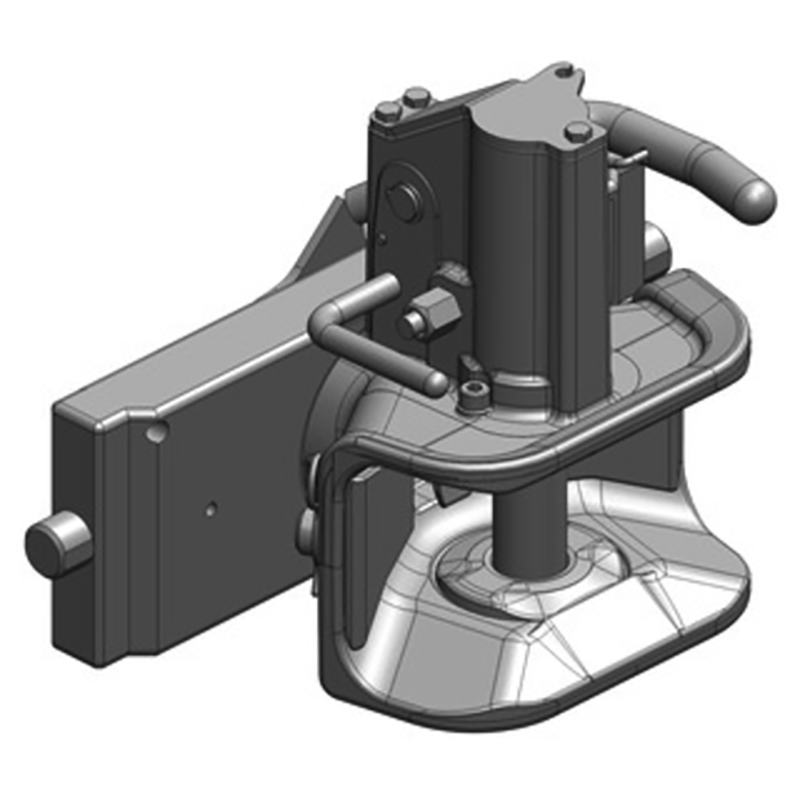 Traktorentechnik Anhängetechnik Scharmüller Zugmaul Standard mit Adapterplatte #03.3301.121-A02